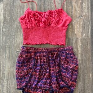 Patterned Outfit Set